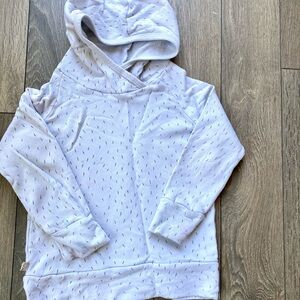 Childhoods Cozy Kids' White Patterned Hoodie